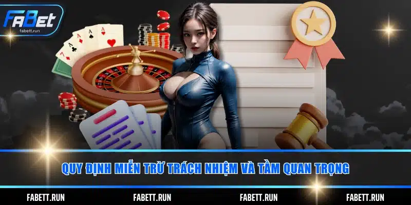 Quy định miễn trừ trách nhiệm và tầm quan trọng