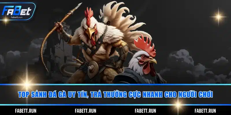 Top sảnh đá gà uy tín, trả thưởng cực nhanh